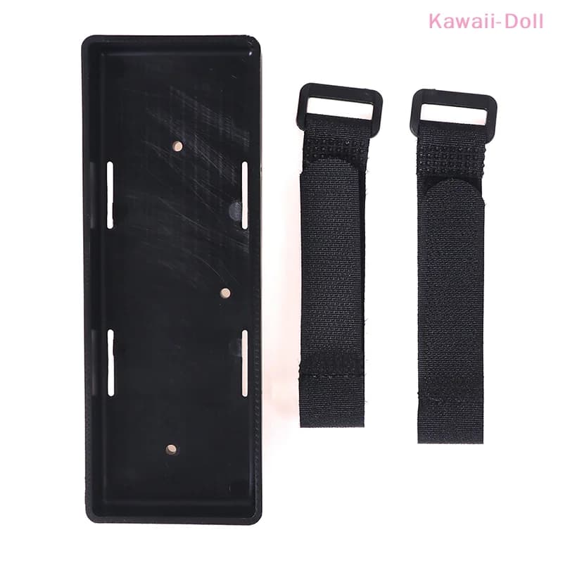Set di 1 Scatola Portabatterie in Plastica Nera per Modelli di Auto RC 1/10 1/8, Supporto per Batteria