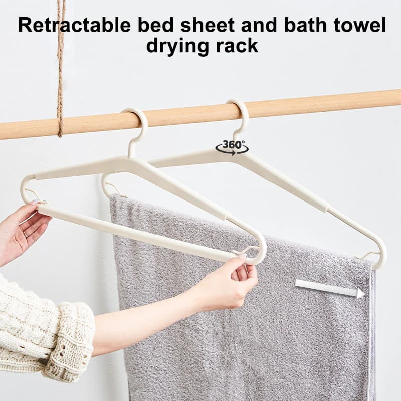 Telescopic Quilt Hanger Summer Quilt Clothes Drying Rack Extra Long Bath Towel Rack Clothes Drying Rack Extra Large