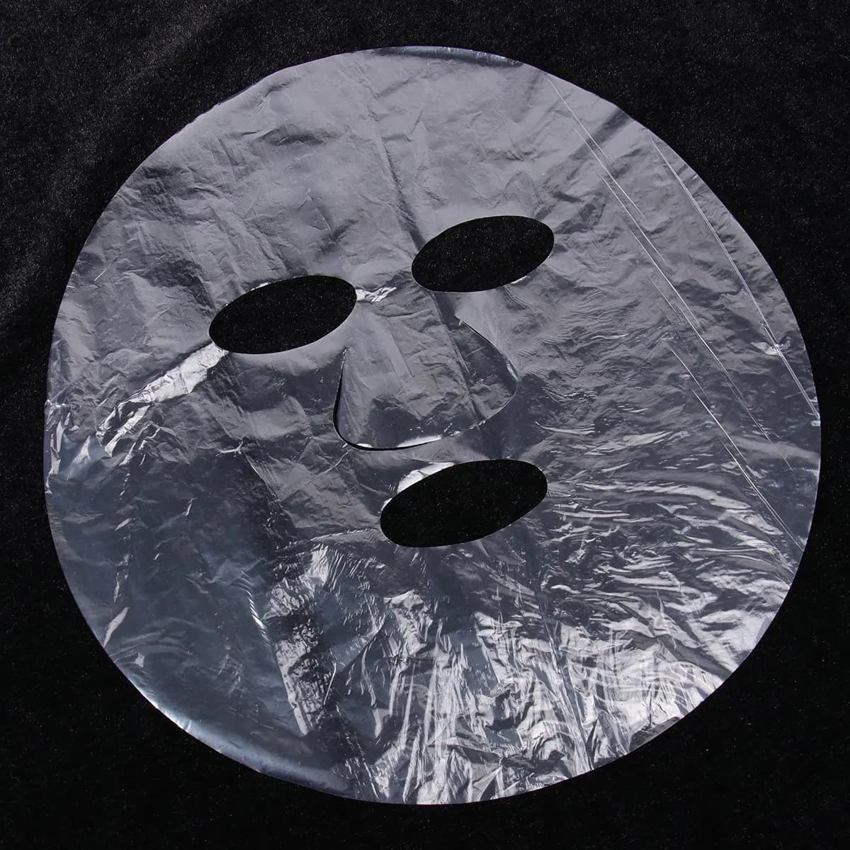 100 Pezzi Patch Maschera Viso in PE Monouso per Assorbimento Essenze Fai-da-te, Routine Notturna, Lisci, Confortevoli e Leggeri