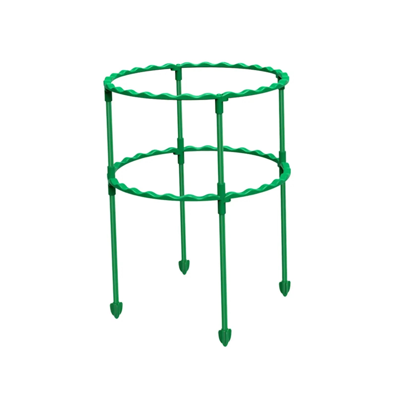 Pack of 2-6 support poles for garden plants with cage for cultivation of tomatoes for pot plants