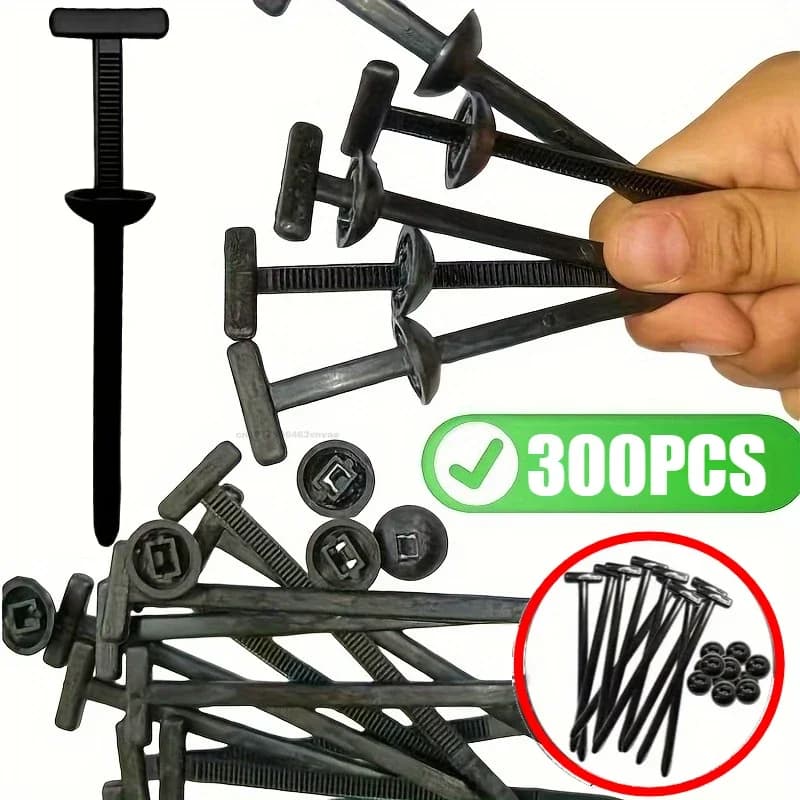 Fascette universali in nylon Avvolgitore con fibbia Fascette in plastica Morsetti autobloccanti resistenti Fascette con supporto di blocco Strumento multiuso