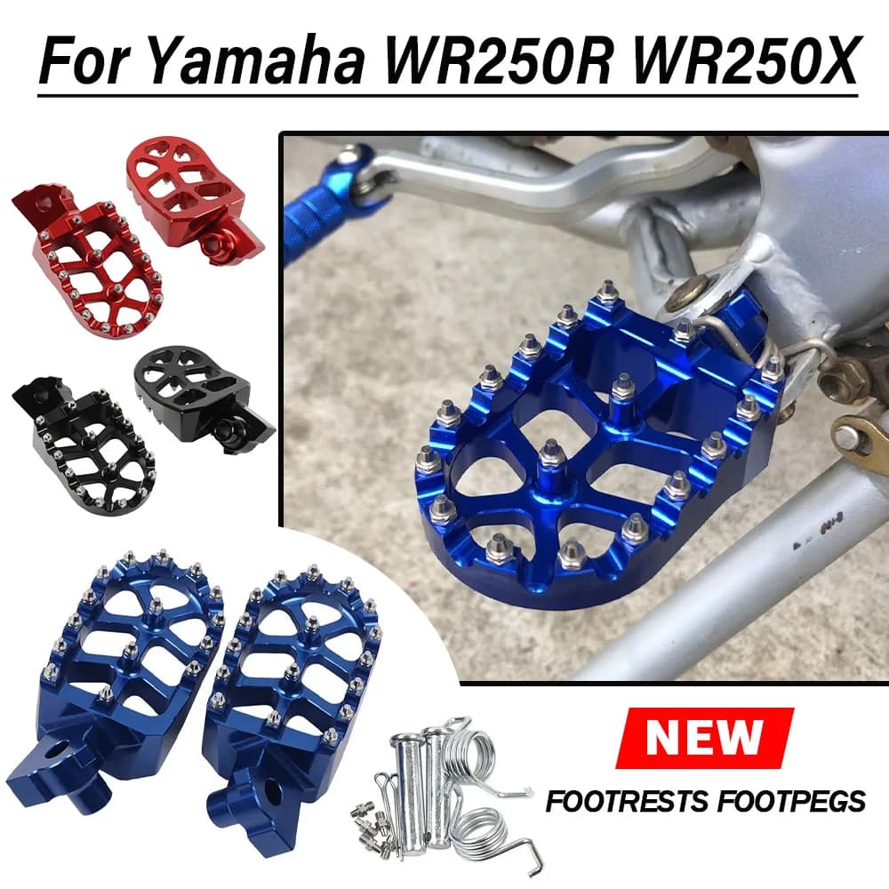 Accessori moto Pedane Resto Pedana Poggiapiedi Set di staffe per Yamaha WR250R WR250X 2007 - 2017 WR 250R 250X WR250R/X