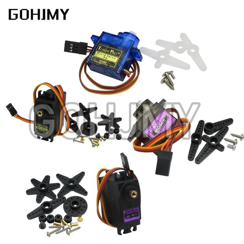SG90 MG90S MG945 MG946 MG995 MG996 Servo Metal Gear for Model Helicopter Boat For Arduino UNO DIY MG946R MG996R