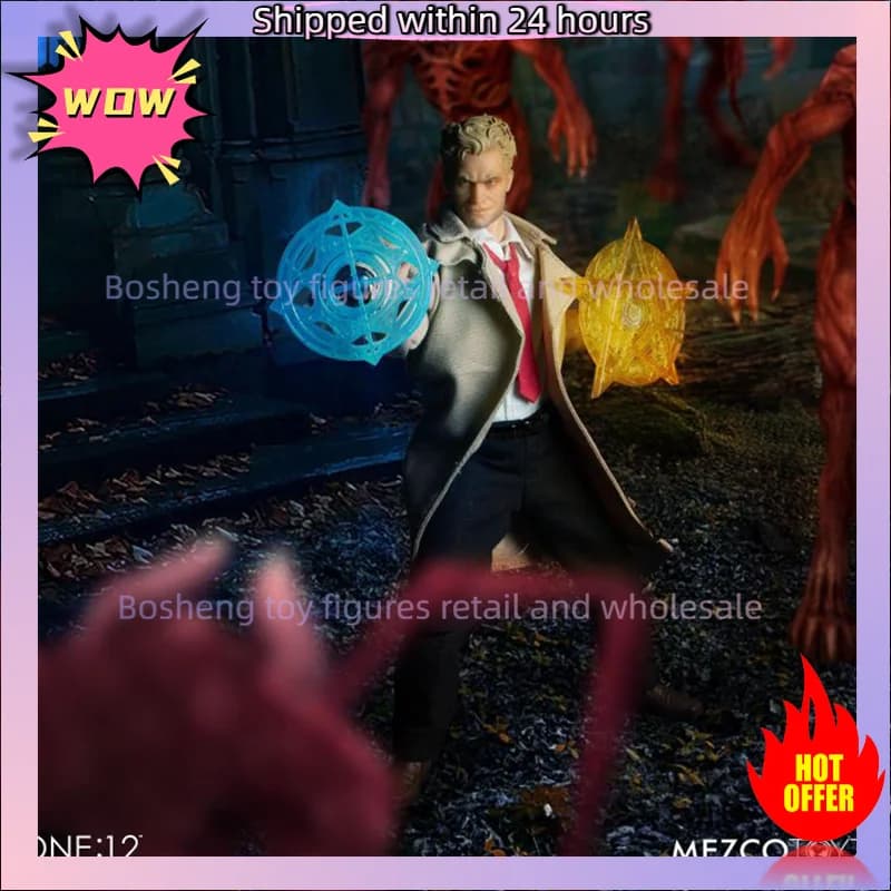 Originale MEZCO TOYZ One: 12 Collective Constantine Deluxe Edition Disponibile Anime Action Collection Figure Giocattoli di modello