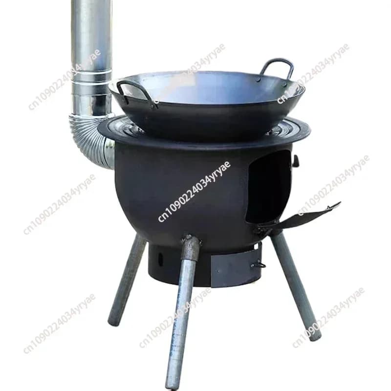 Camping Stoves Outdoor Grid Support Camping Oven Heating Wood burning fire stove Support for stove rural portable brasero for domestic use