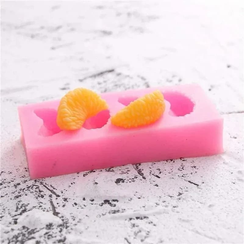 Stampo in Silicone 3D a Forma di Arancia 2026, per DIY Pudding, Cioccolato, Caramelle, Dessert, Cubetti di Ghiaccio, Pasta di Gomma, Decorazioni per Cupcake e Torte