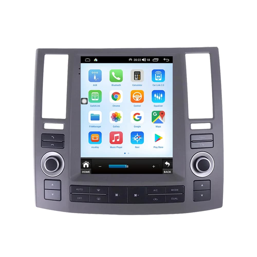Android 14 Per Infiniti FX35 FX45 2003 2004 2005-2009 Lettore DVD multimediale Carplay Navigazione GPS Touch Screen Autoradio