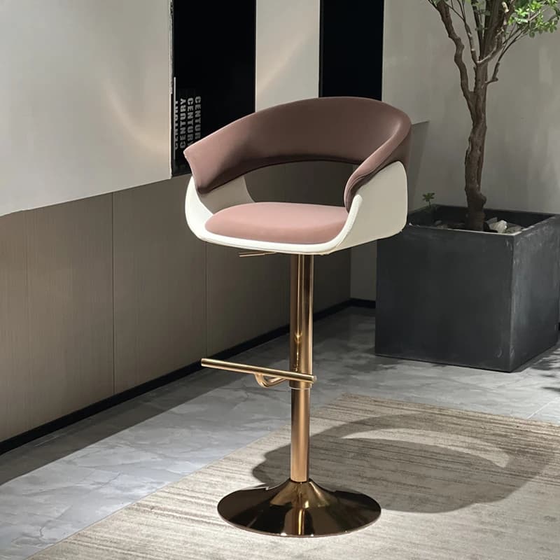 Sgabelli da bar moderni di design per pedicure Sgabelli da bar nordici da gioco per esterni Vanity Mobili per la casa Cadeira in metallo industriale alto