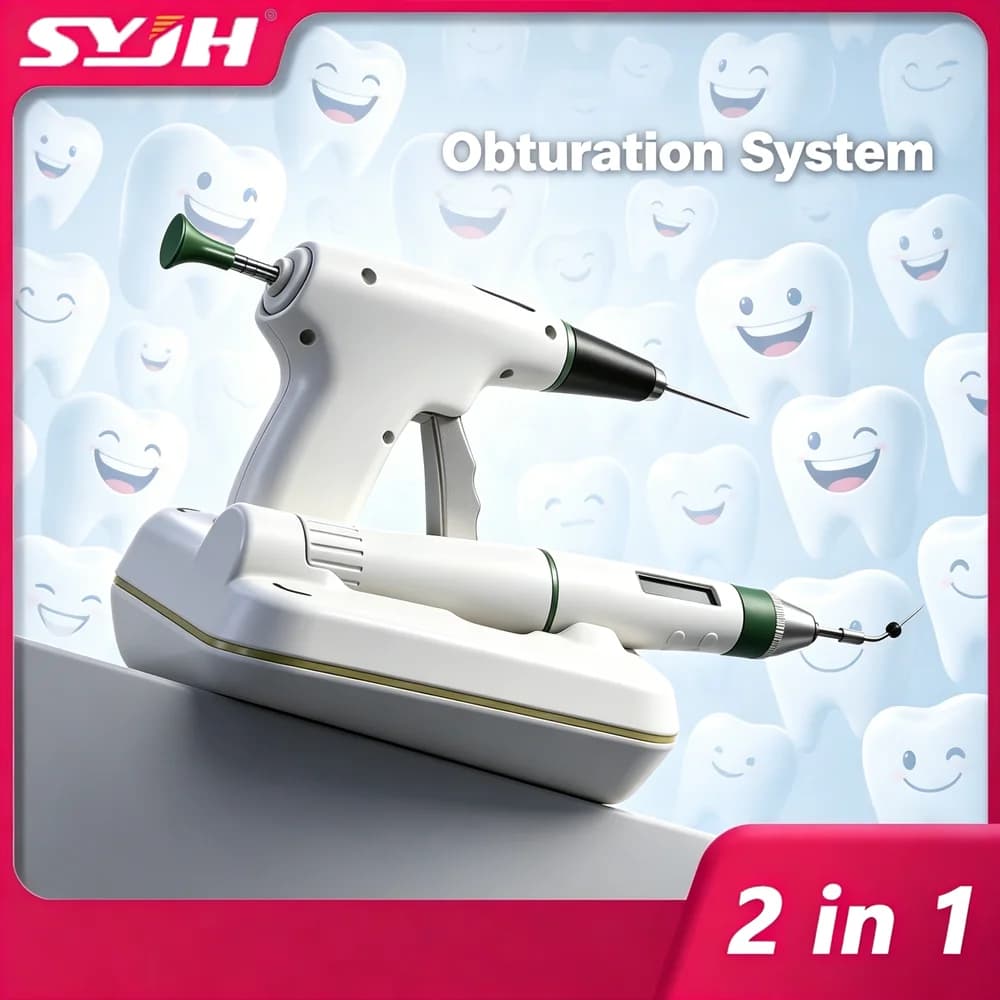 Sistema di Otturazione Endodontica Wireless SYJH Fast-Fill con Penna e Pistola per Gutta Percha Riscaldate e Controllo della Temperatura