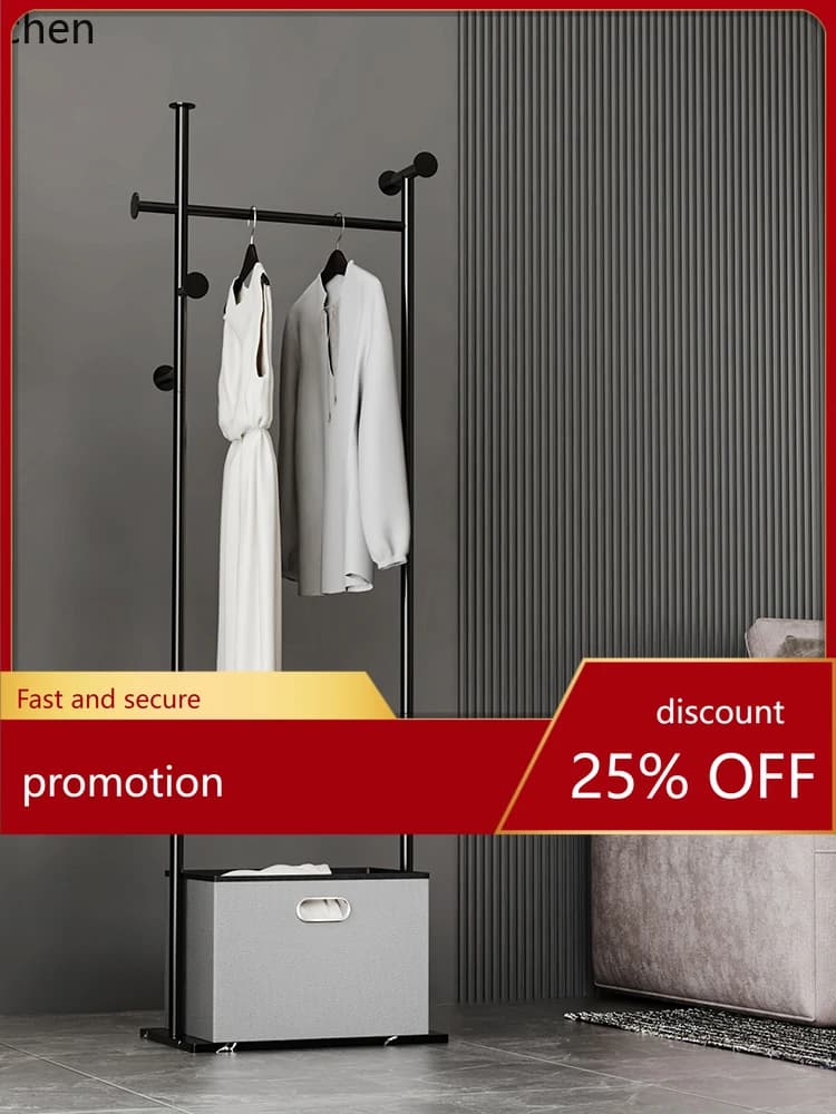 YFY Lightweight Ground Coats Luxury Metal Clothes Hanger Multifunctional Living Room