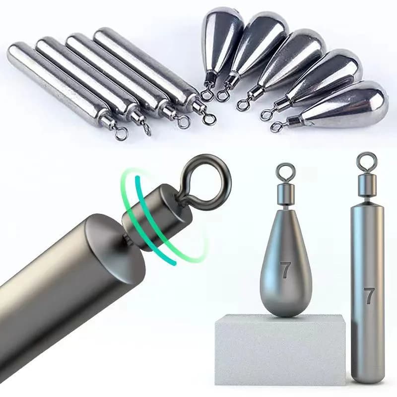 Tungsten Steel Fishing Weights Stamp 1.8g 3.5g 5.3g 7g 10.5g Drop Shot Pendant Jig Metal Fishing Metal Cast Tackle Sinker