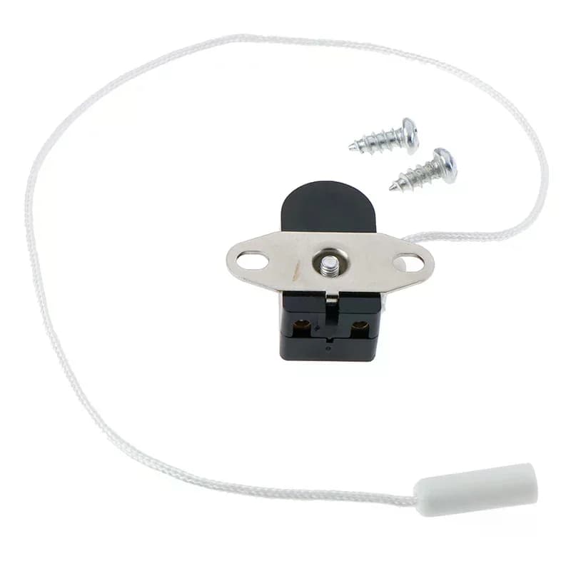 Cord switch for wall lamp, bedside lamp, single rope switch with shooting control