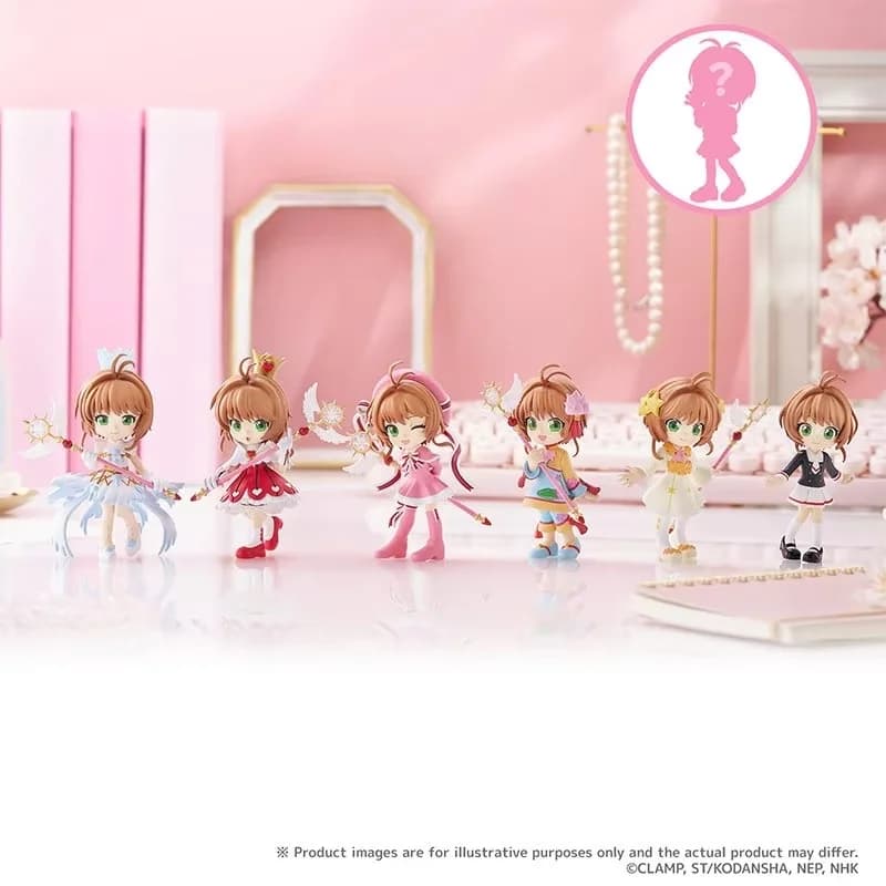 PalVerse Cardcaptor Sakura Clear Card Arc Chibi Blind Box - Statuette da Collezione Anime per Collezionisti di Anime