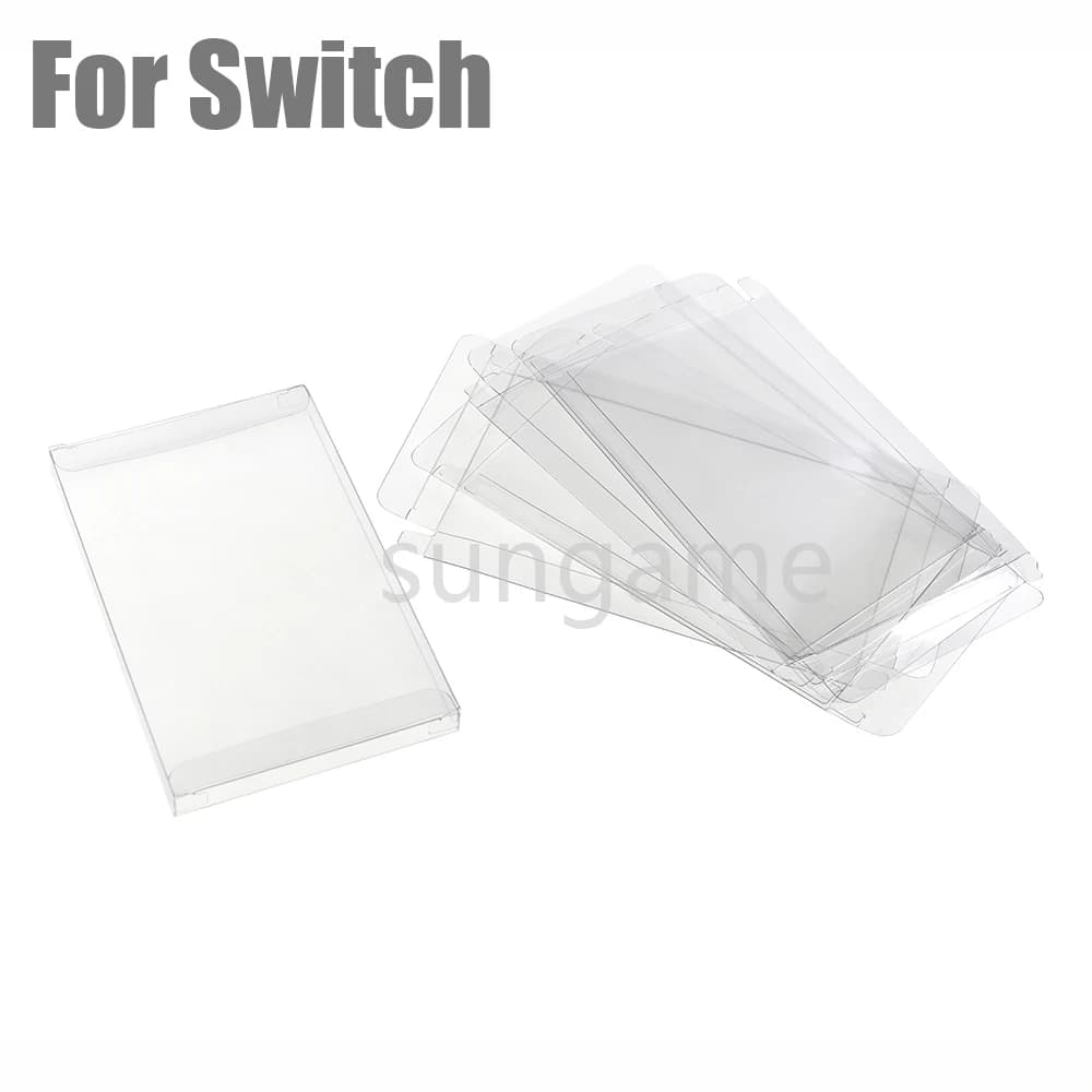 1 Pezzo Custodia Trasparente per Cartucce di Gioco in Plastica PET, Protezione per Schede di Gioco Switch