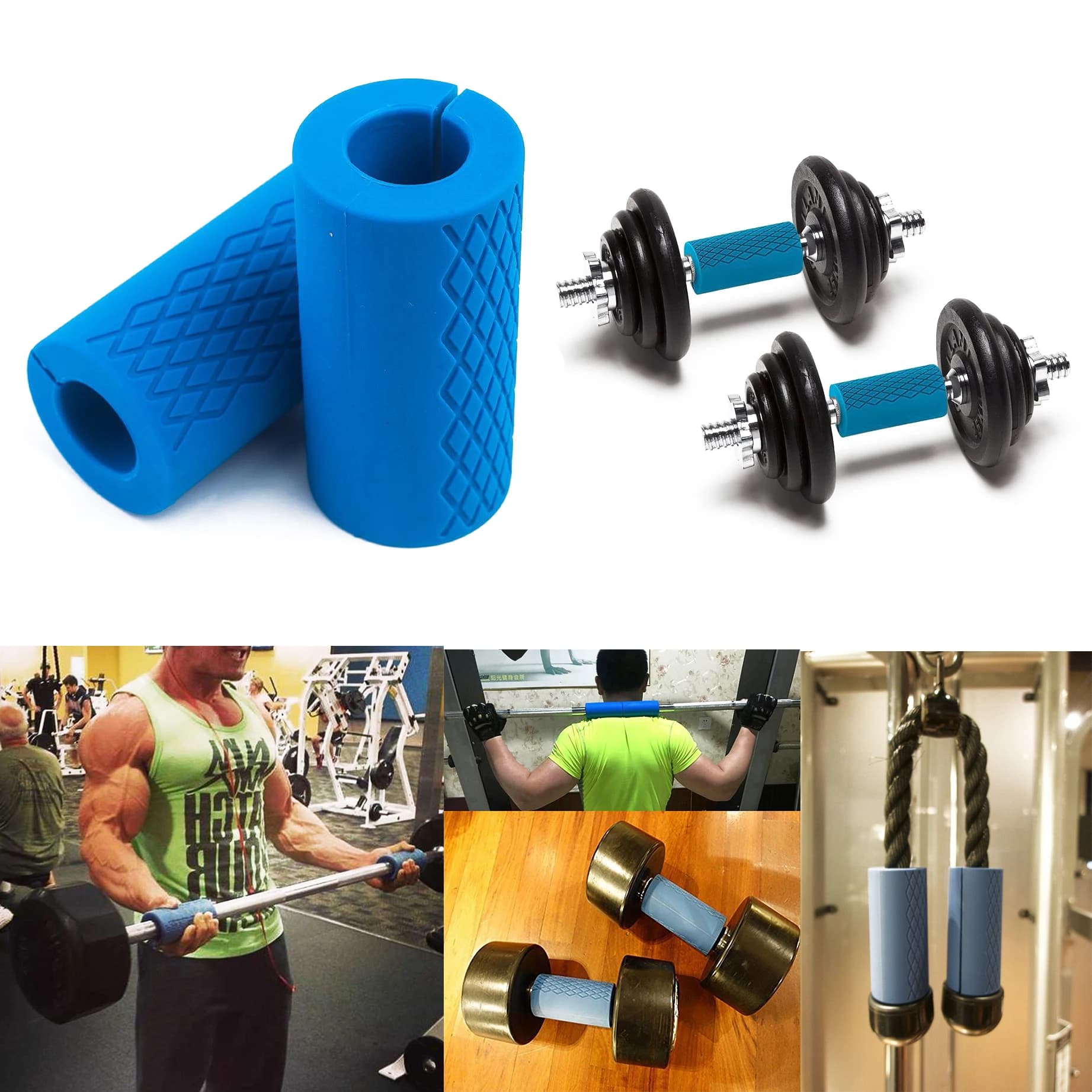Guanti da Palestra per Sollevamento Pesi, Attrezzatura per Allenamento con Manubri, Guanti Fitness per Bodybuilding e Muscolazione