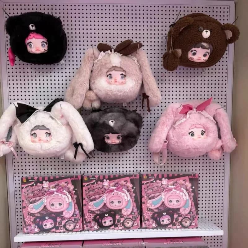 Nommi Glutinoso Riso Vinyl plush bag Cute blind box Doll fashionable surprise gift for girls Perfect Valentine's Day gift
