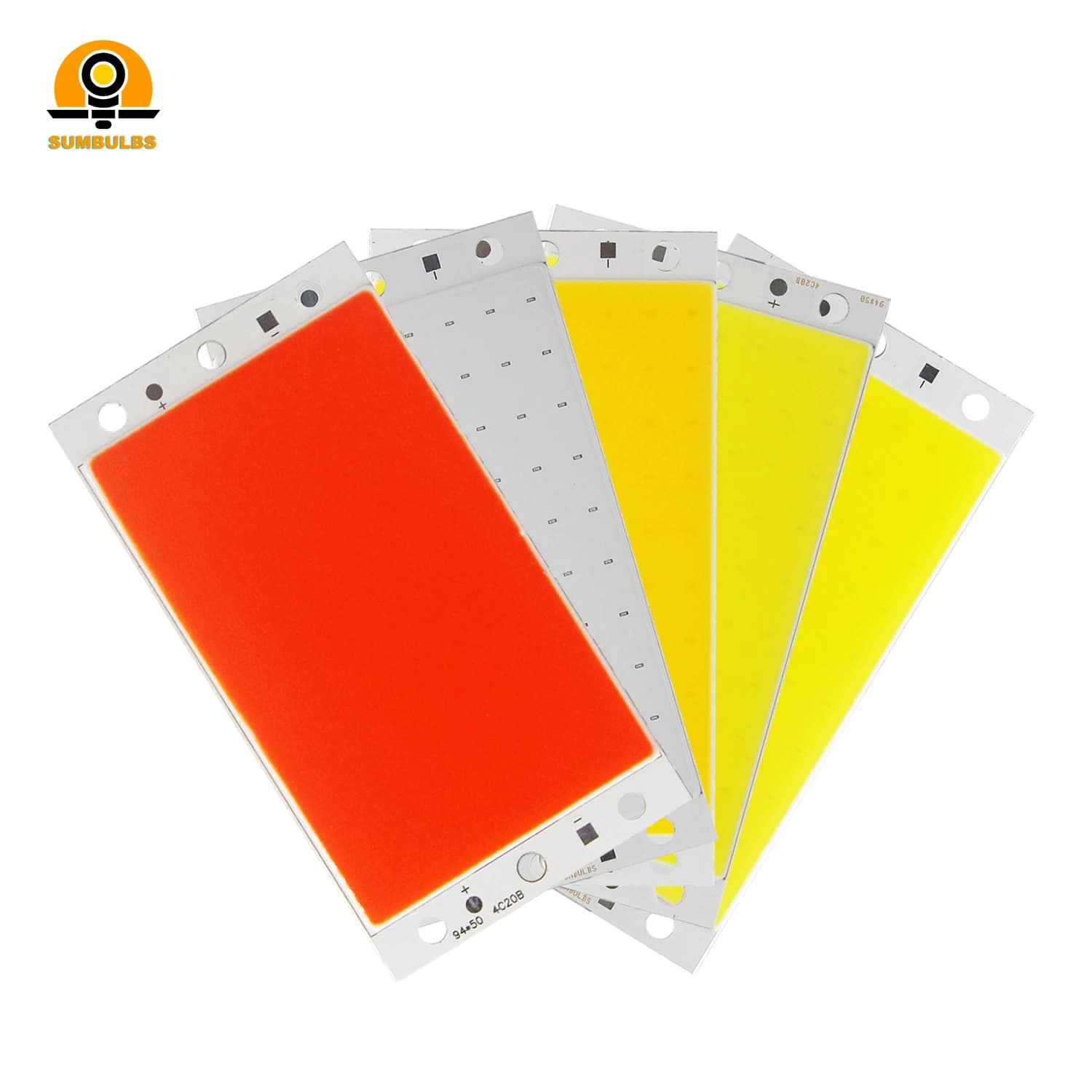 DC 12V 16W COB LED Panel Light Strip Module 1600LM Ultral Luminous 5 Color Chip Onboard Matrix Lamp for DIY