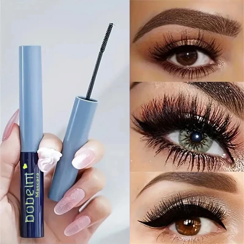4D Mascara, Black, Waterproof, Ultra-Long, Volumizing, Long-Lasting Smudge-Proof, Adds Length and Depth for Enhanced Charm