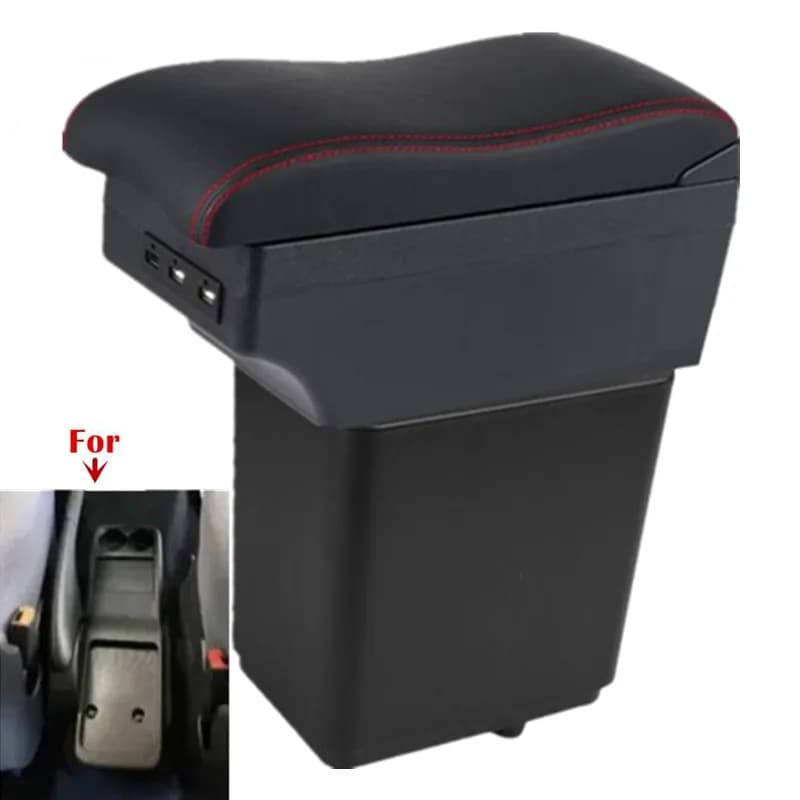 For Citroen Berlingo Armrest box for Peugeot Partner tepee Car Armrest Storage box Interior Dedicated Retrofit Car Accessories
