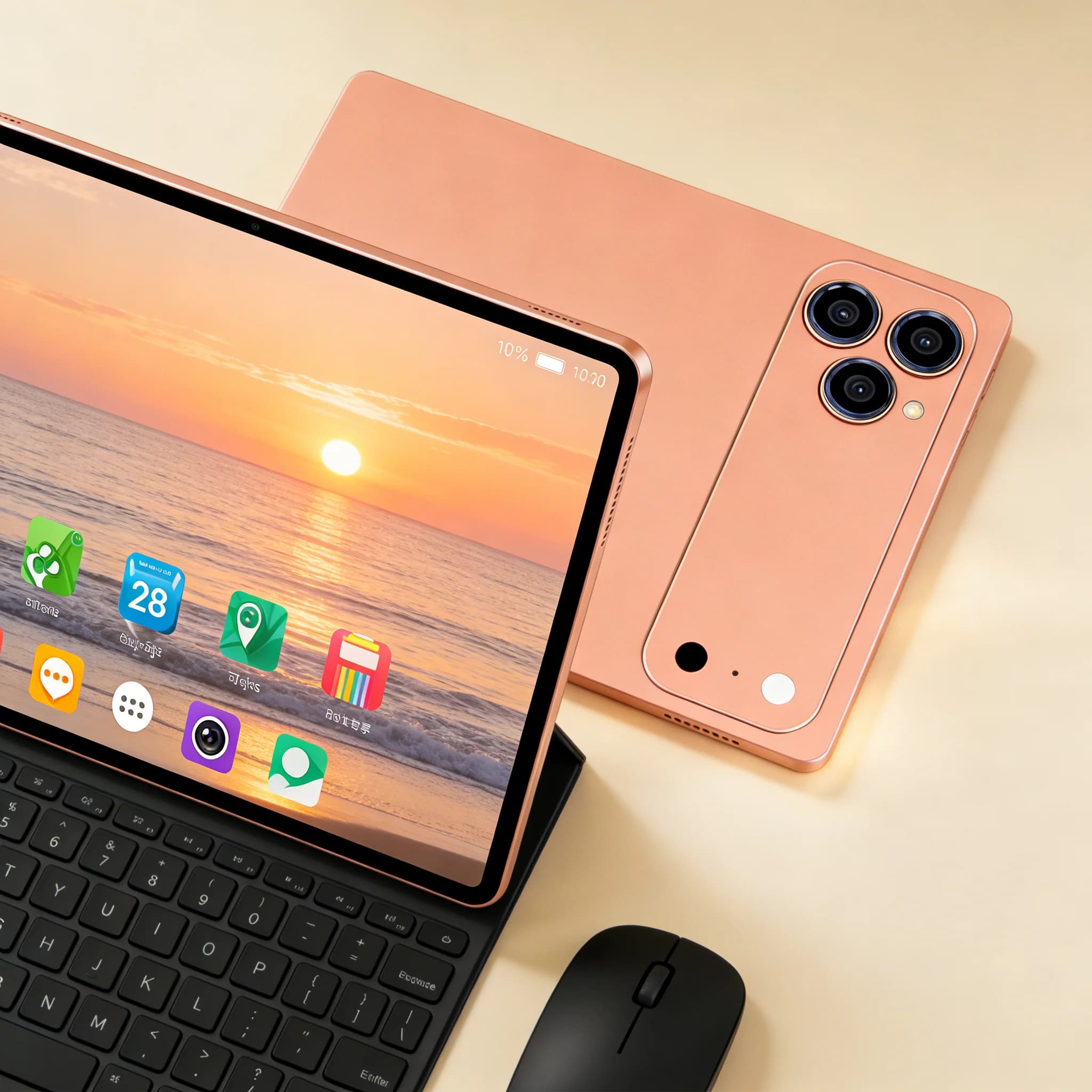 Tablet A17 Pro Max with Excellent Quality-Price Report, 8GB+256GB, 10.1" FHD Display, Android 13, Stable Wi-Fi