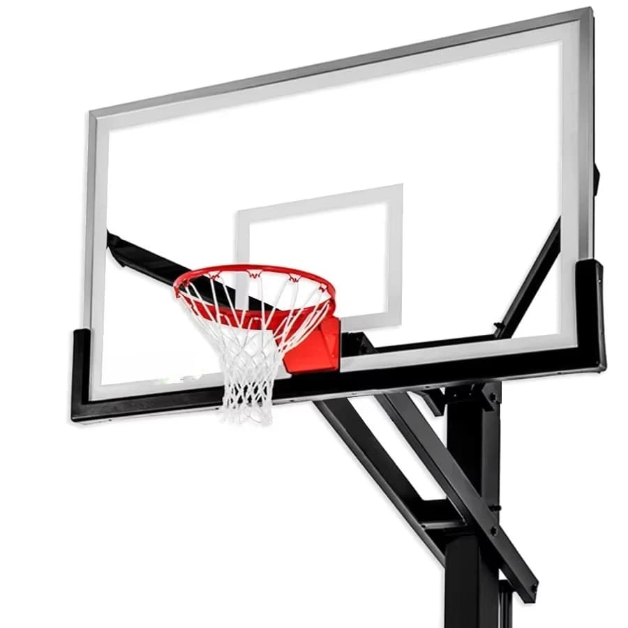 Canestro da basket professionale portatile regolabile per esterni, attrezzatura da campo, in promozione