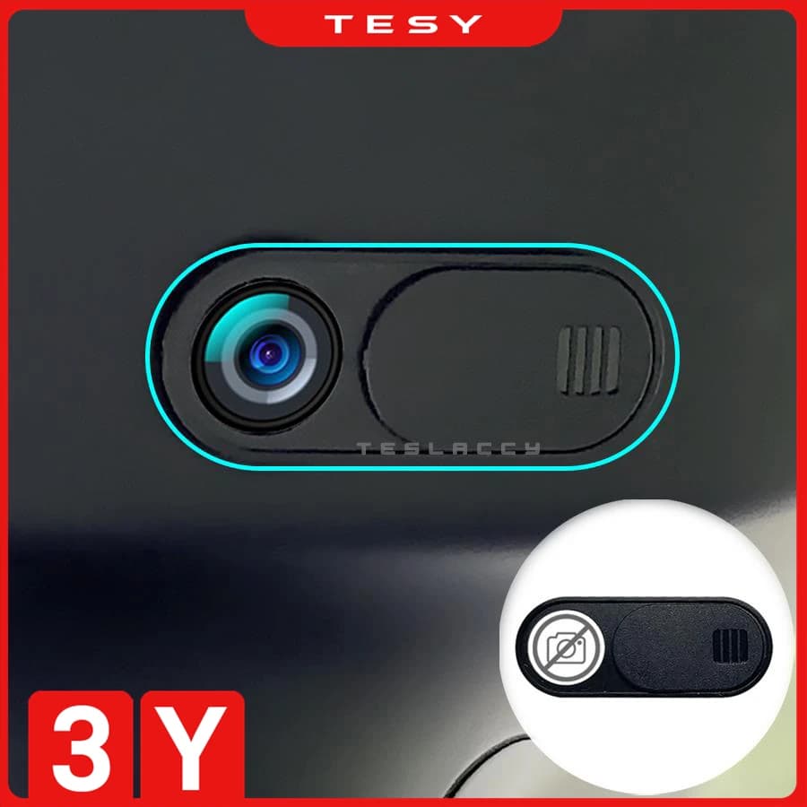 For Tesla Model Y Juniper 2025 Model 3 Car Camera Cover Webcam Slide Blocker 1/5/10 Pieces compatible with tablet PC Laptop iPad