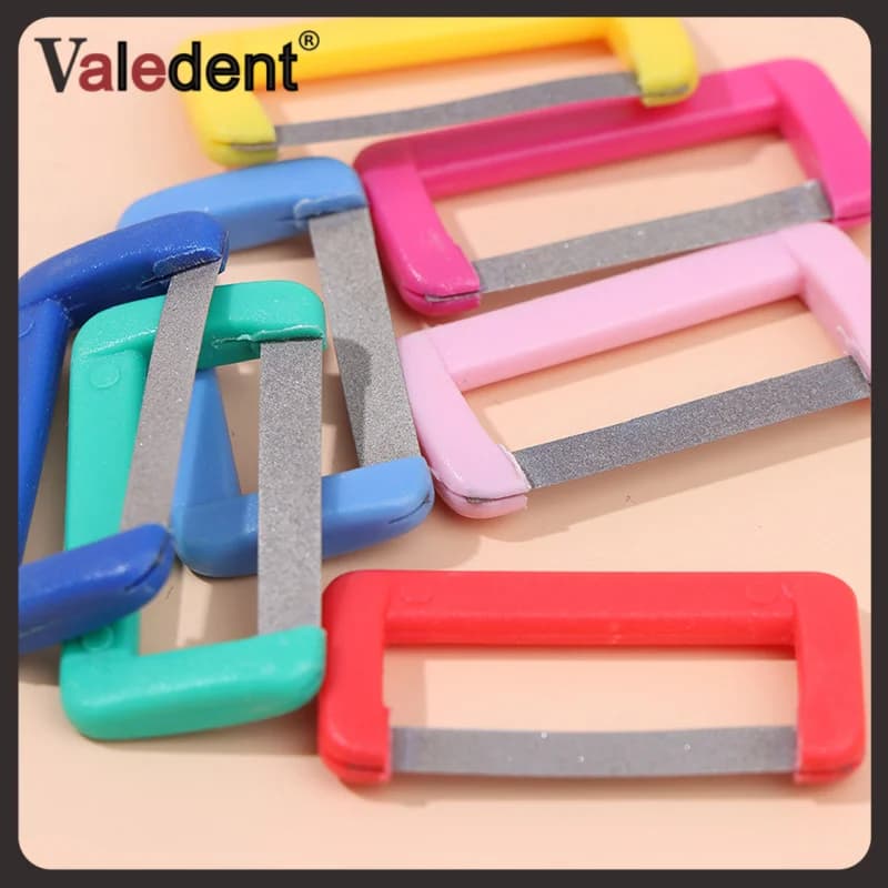 Set of 9 Disposable Tools for Dental Polishing, Material for Whitening and Oral Care