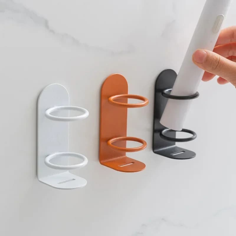 Wall-mounted electric toothbrush door Brushless door wrought iron toothbrush door