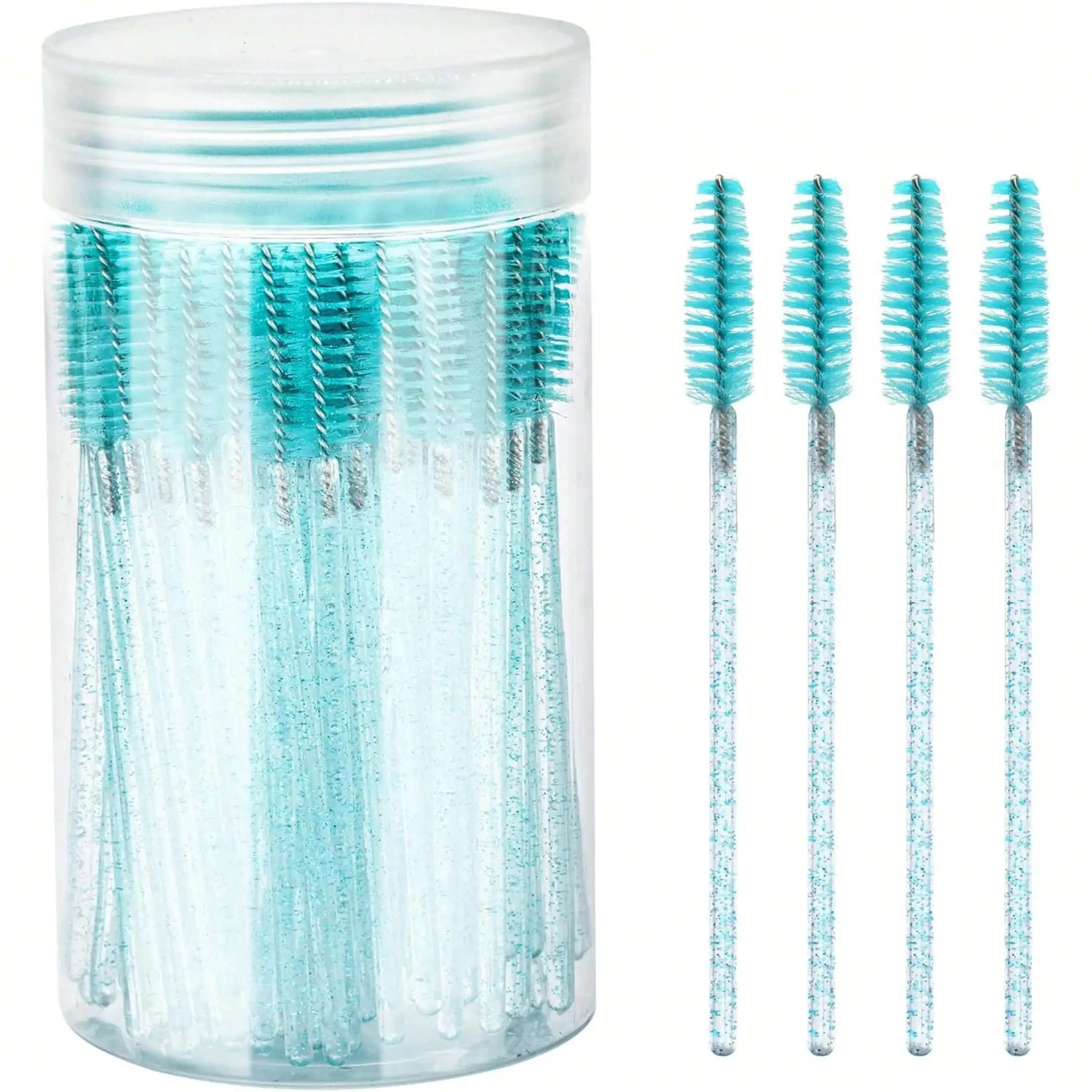 Kit Pennelli per Extension Ciglia, Set di Pennelli Monouso, Micro Applicatori, Spazzole per Mascara, Pennelli per Labbra, 300/600/900 Pezzi, Accessori per Ciglia