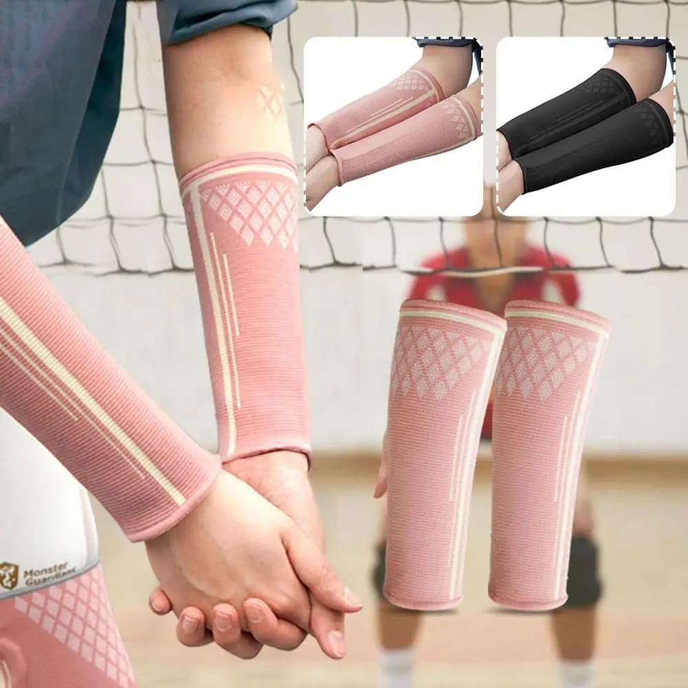 Padded Sleeves for Volleyball, Compression Sleeves for Harness, Sports Wristbands, Wrist Supports, Protective, Gym Scale