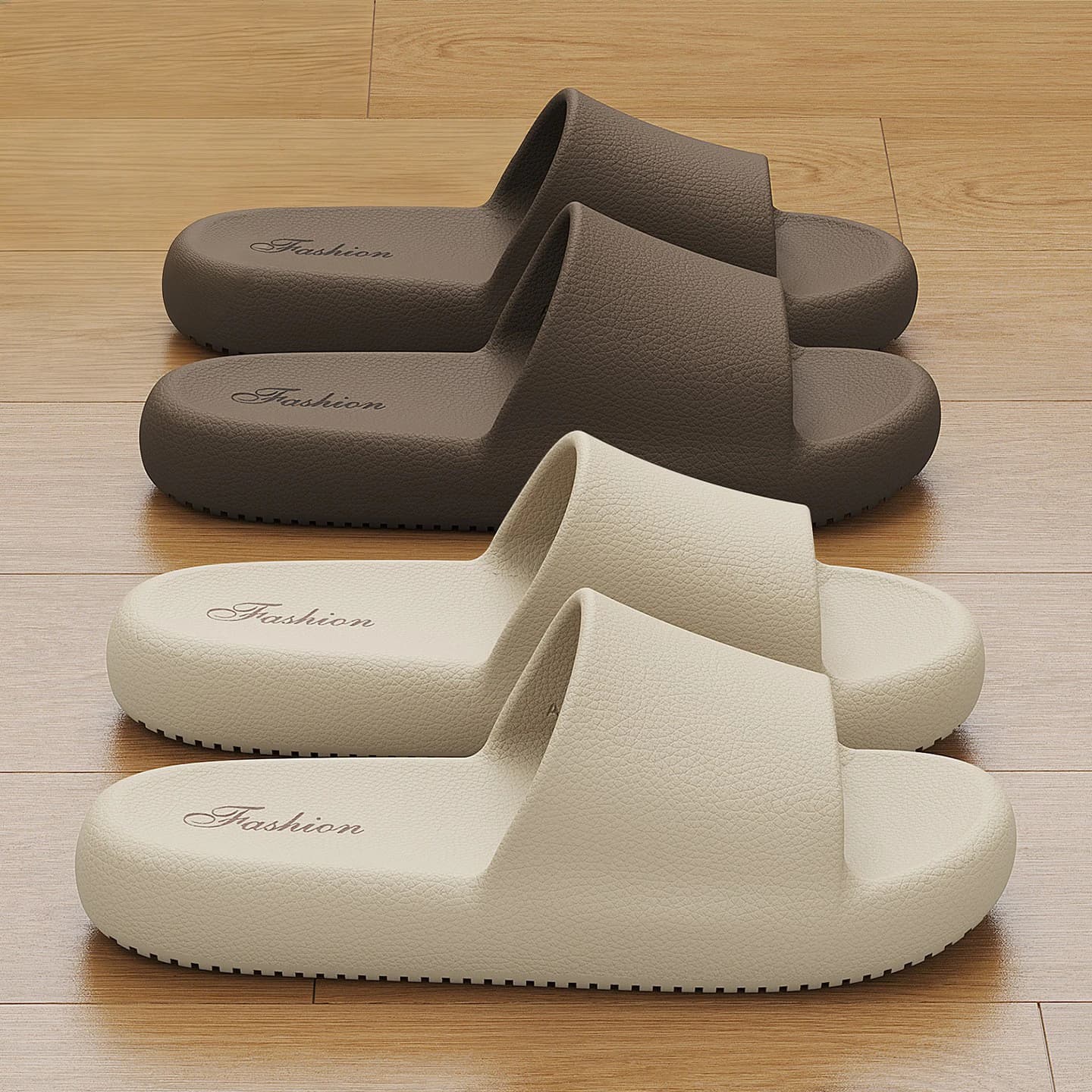 Ciabatte Estive con Suola Spessa in EVA, Pantofole da Casa con Plateau per Donna, Ciabatte Casual da Spiaggia per Coppie, Infradito Antiscivolo Leggere da Bagno per Uomo
