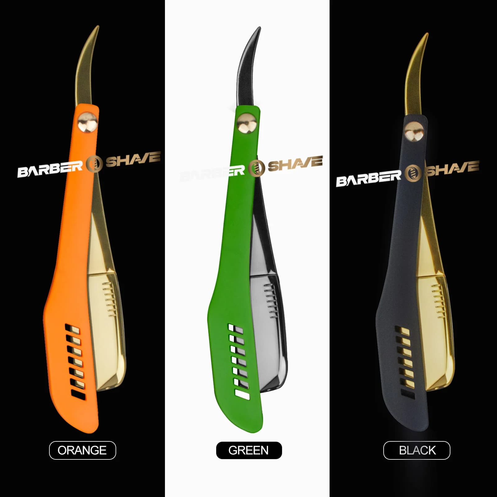 Newest Trimmer Manual Shaver Professional Straight Edge Stainless Steel Sharp Barber Razor Folding Shaving Knife Shave Beard Cut