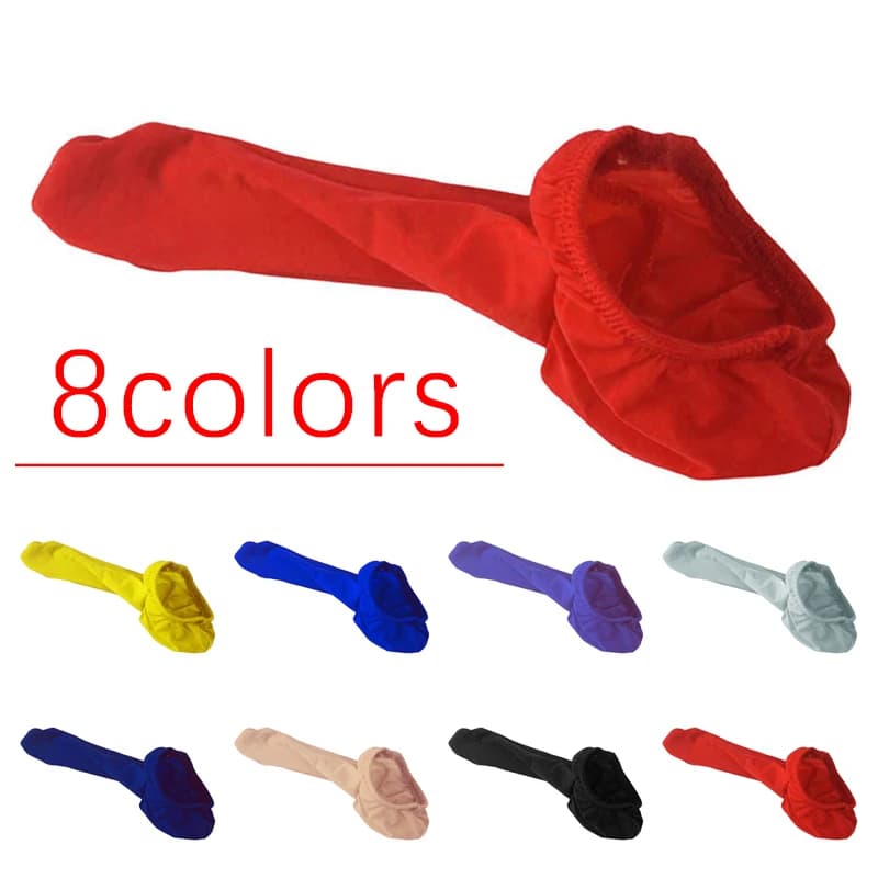 Mutande da uomo Intimo maschile Slip traspirante Moda Elefante Naso Mutandine Borsa Borsa Collant sexy C-String Lingerie