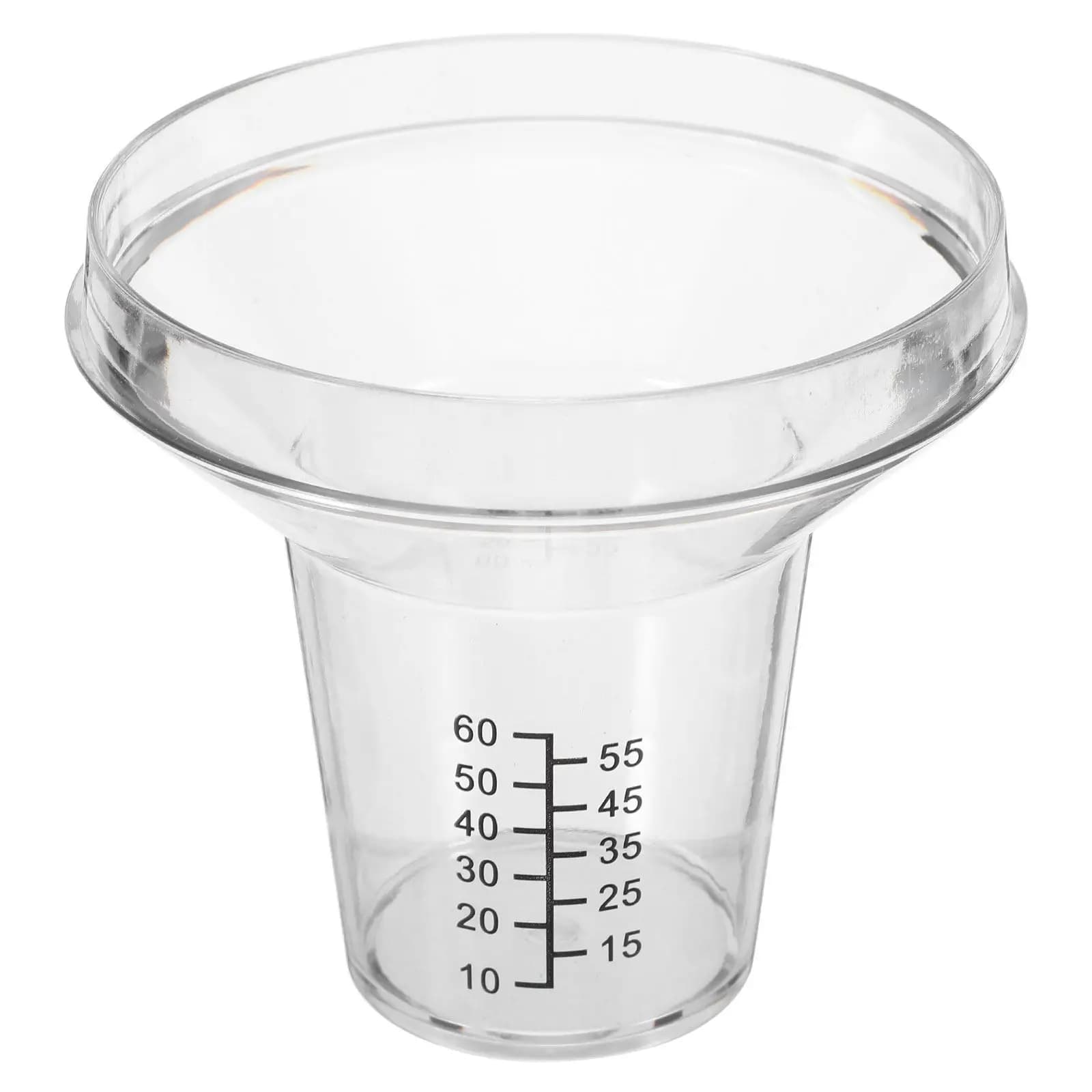 Cocktail Shaker Lid Replacement Plastic Spill Proof Clear Cover Non Metal Leakproof Cap for Cocktail Mixer Cup Lid