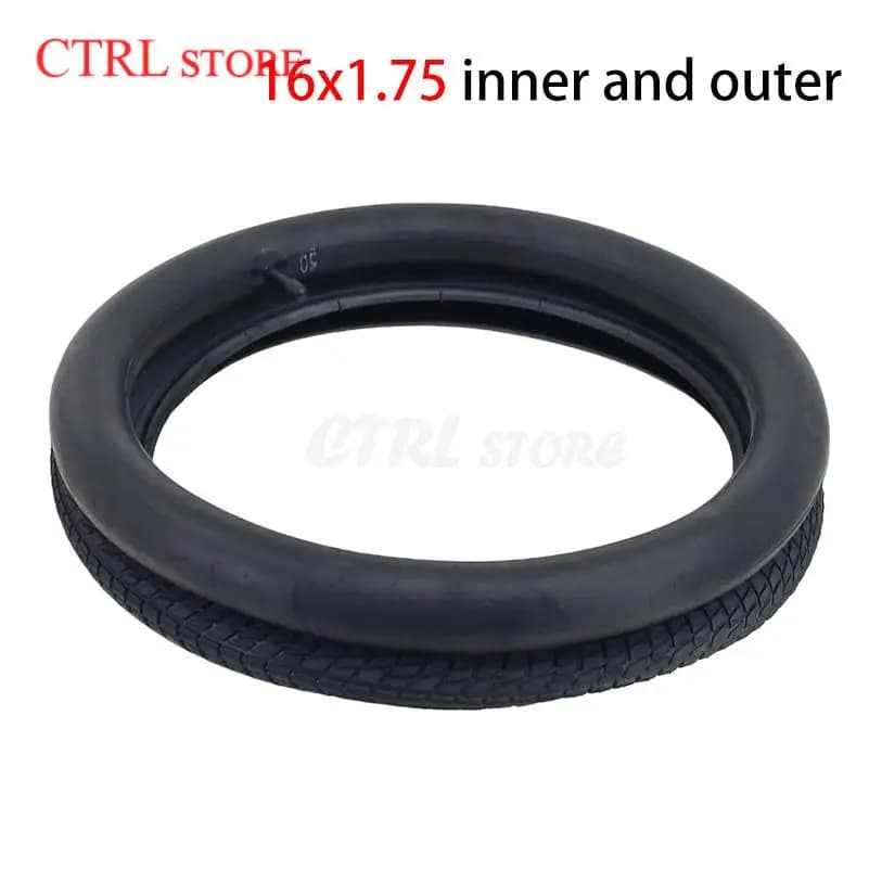 For Unicycle Bike Foldable Bicycle Electric Scooter Tire Part New High Quality 16X1.75 (47-305) inner and outer tyres