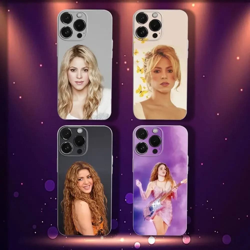 Cover Trasparente L-Las Mujeres Shakira Ya No Lloran per iPhone 17, 16, 15, 14, 13, 12, 11, Pro, Max, Plus, E, SE4, Air, Mini