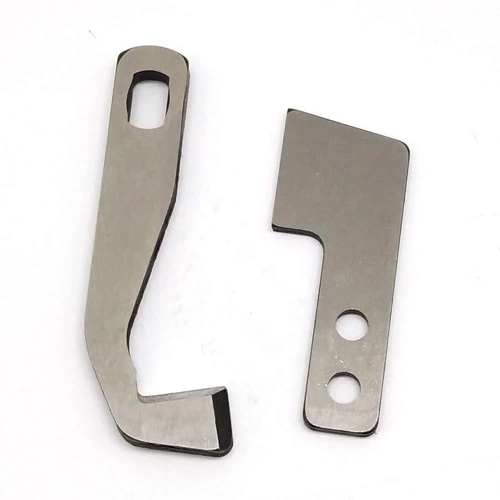 Coltello inferiore G1075-1 (G1075) e coltello superiore # G1076(G1076-1) 396405-07, 416361601 per Singer/Pfaff/Husqvarna/Juki/Babylock