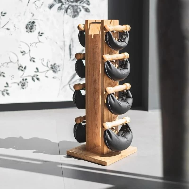 Household bell throwing tower, dumbbells, kettlebells, thin arms, arm strength fitness equipment