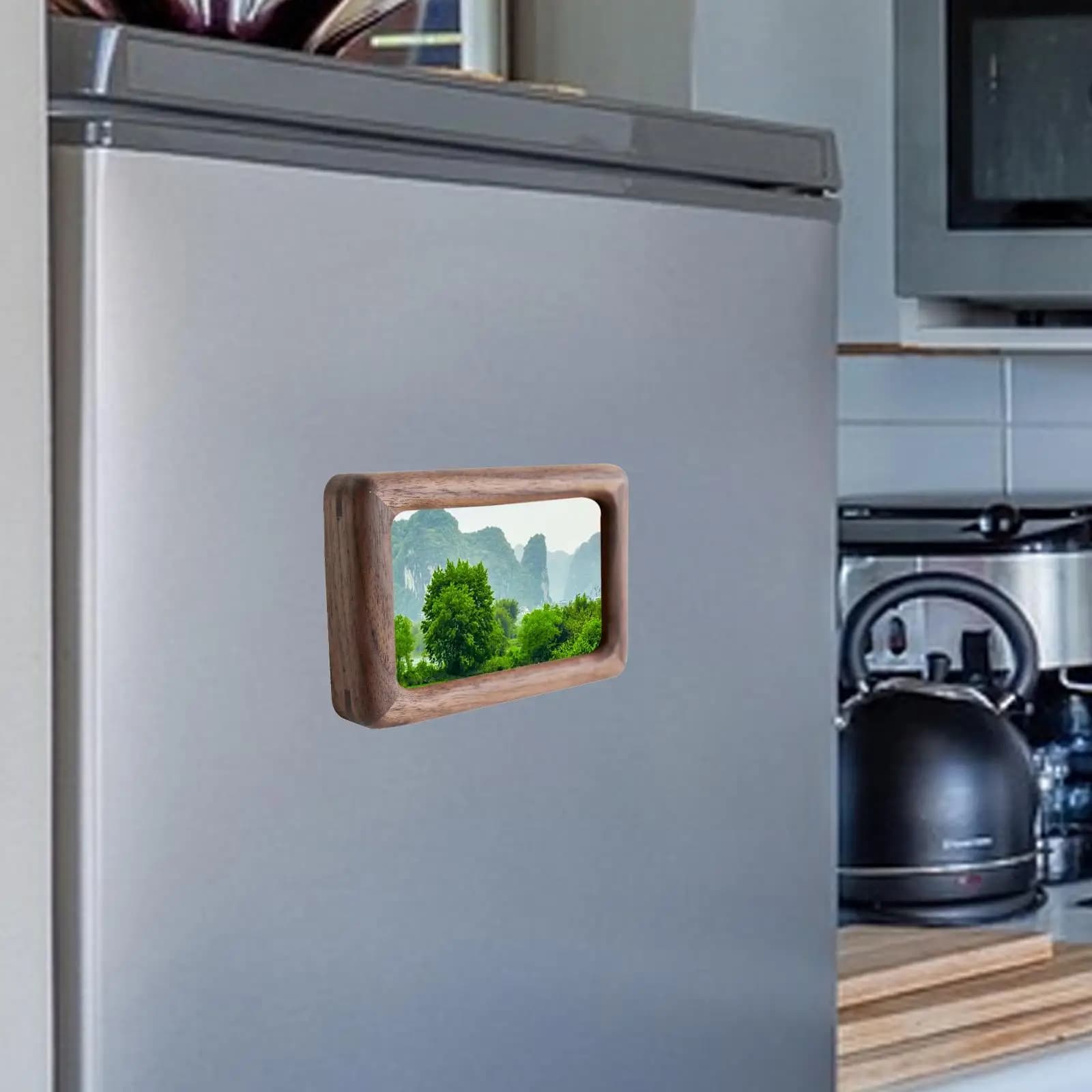 Photo Frame Multifunctional Refrigerator Magnets for Kitchen Office Fridge