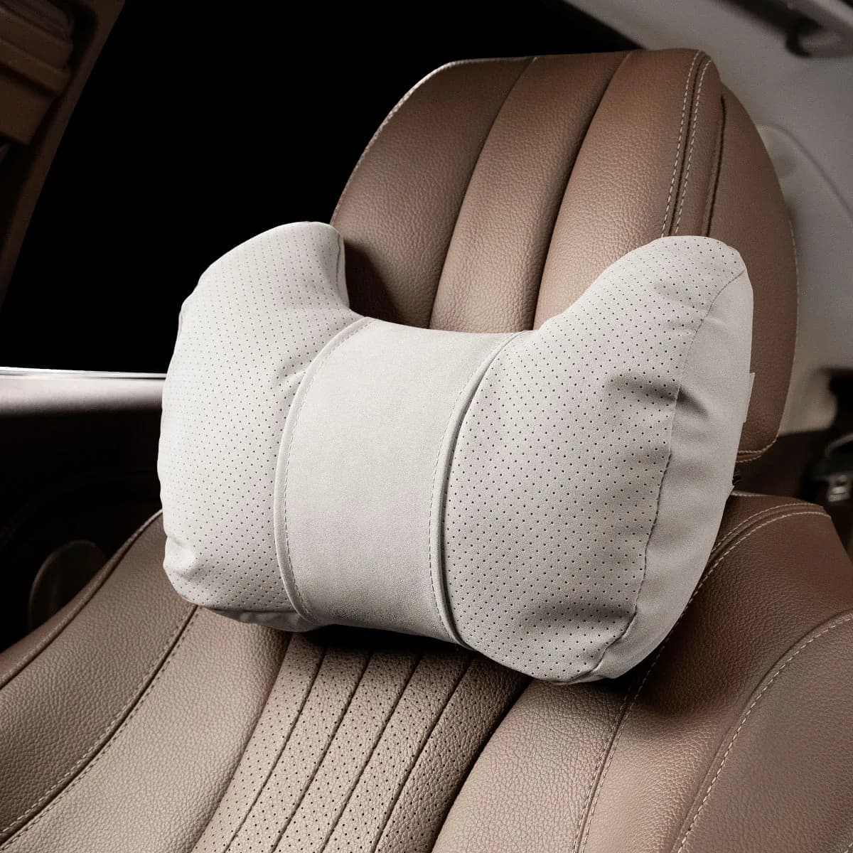 Cuscino per il collo dell'auto, morbido e confortevole, supporto per la vita del sedile automatico, tappetino per poggiatesta, riposo da viaggio per Geely Galaxy L6 L7 E8 E5