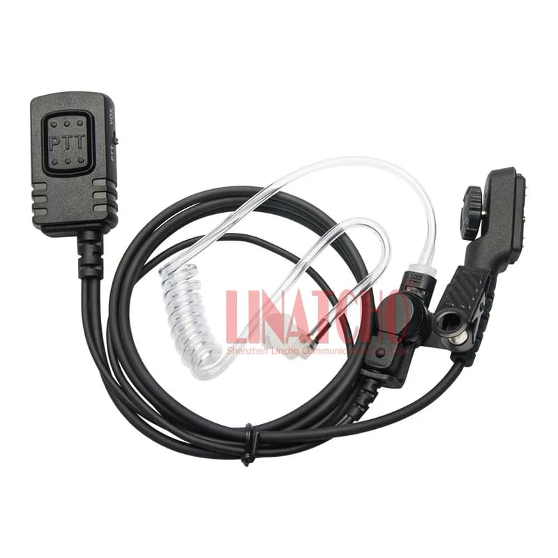 PD700 PD788G PD780G Walkie Talkie Tubo d'aria acustico Auricolare con microfono PTT impermeabile