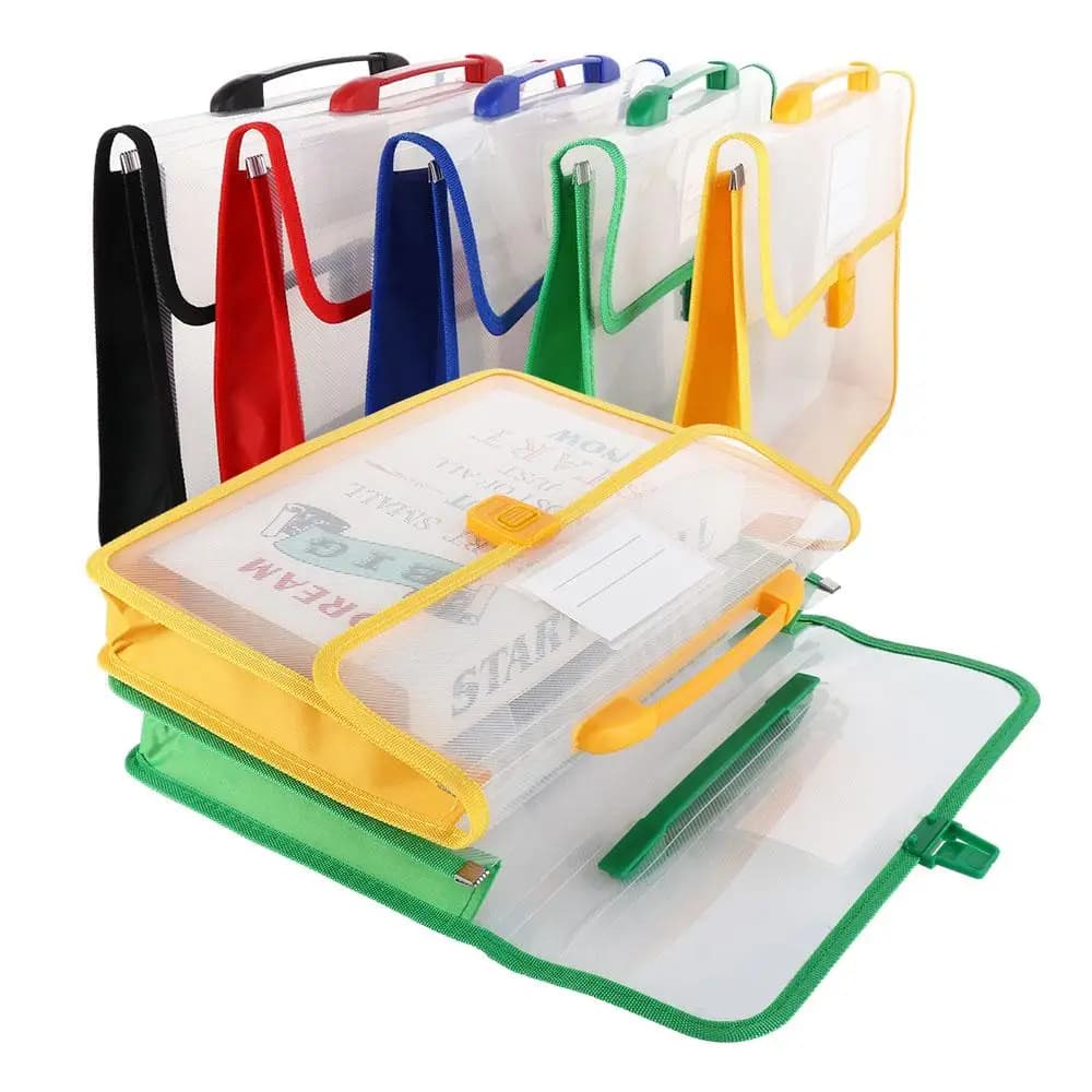 Organizzazione domestica Cartella di file A4 Busta Portafoglio Custodia per file a fisarmonica Portafoglio per documenti Borsa per documenti Cartella di file Borsa per archiviazione di file