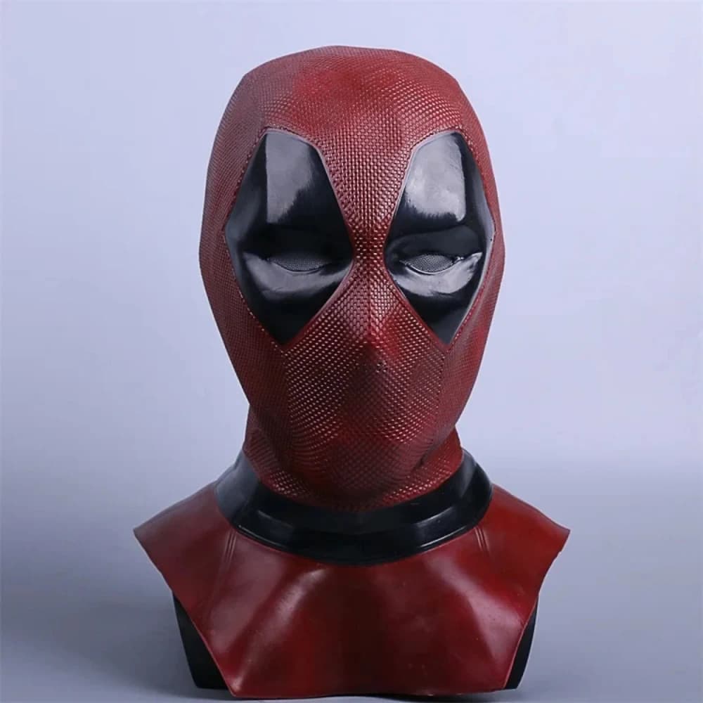 Deadpool Masks Cosplay Costume Props Superhero Movie Full Face Halloween Latex Mask