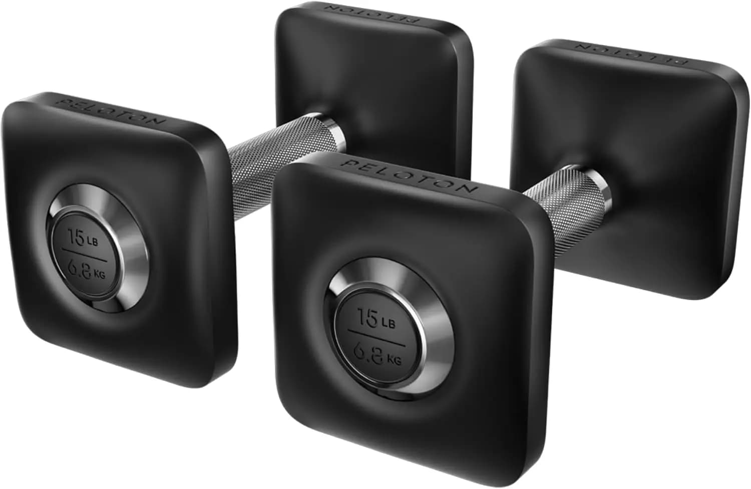 Hergonomics Manubri in Ghisa with Urethan Coating and Anti-slip Handle, Set of Two with Multiple Weight Options
