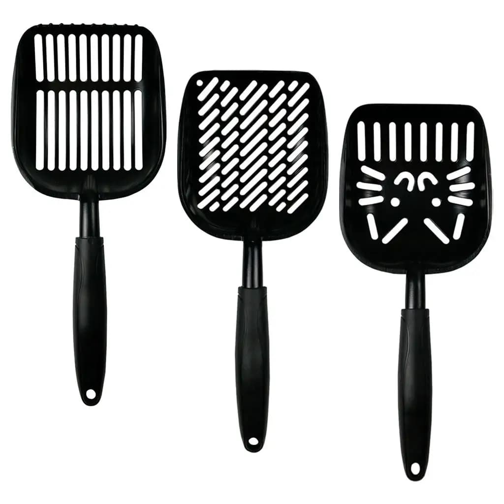 Pet Scoop with Extended Handle for Easy Cat and Dog Waste Removal