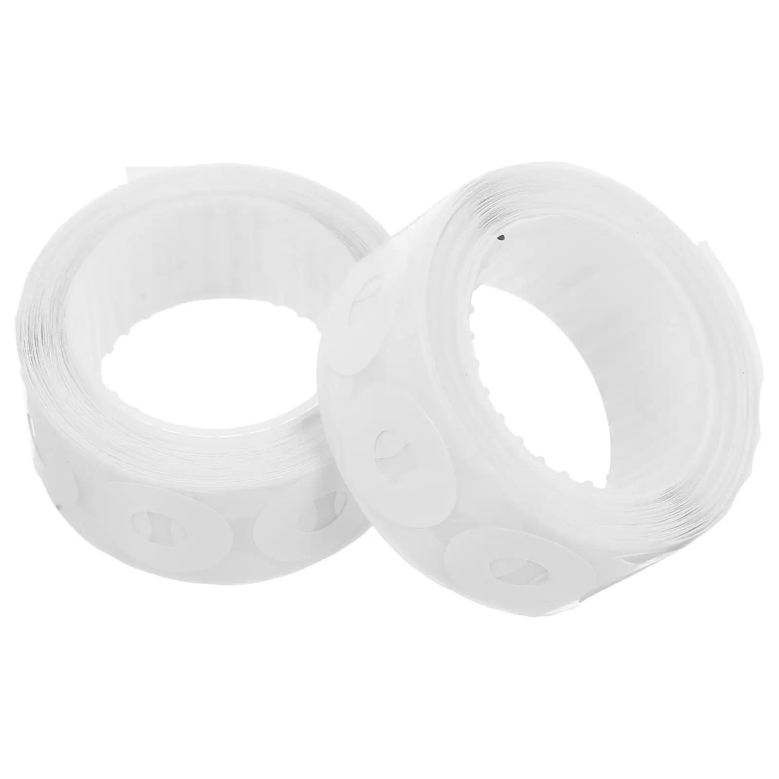 500 Pezzi Anelli di Rinforzo Adesivi in PVC Bianco per Protezione Pagine, Raccoglitori, Quaderni, Agende, Scuola e Ufficio