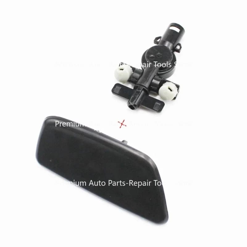 Per Subaru Forester 2009-2012 Paraurti Anteriore Faro Ugello di Spruzzo D'acqua Copertura Faro Rondella Tappo Ugello con Connettore di Supporto