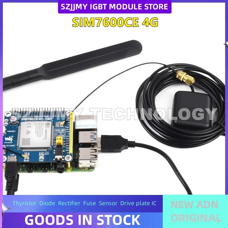 NEW ORIGINAL IN STOCK SIM7600G-H/CE Raspberry Pi 4G module expansion board GNSS module global compatible with 3G/2G