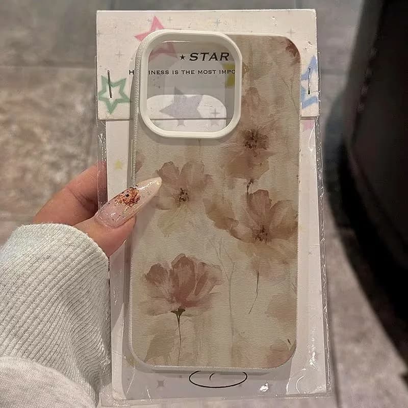 Custodia per telefono in TPU morbido con motivo floreale stile cinese per iPhone 17 Pro Max 16 14 13 12 11 Pro Max 17 Air XR XS Plus 17 Pro, cover antiurto