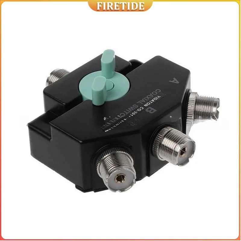 CX310 CO-301 Switch 1 Circuit antenna and 3 antennas, Coaxial resistance, Coaxial antenna switch Larga, Repeater, Court Wave Adapter for CX-310